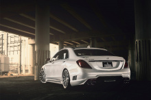 Тюнинг Мерседес W222 - Аэродинамический обвес WALD Black Bison.