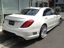 Тюнинг Мерседес W222 - Аэродинамический обвес WALD Black Bison.