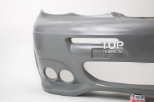 5357 Передний бампер HMN рестайлинг на BMW X5 E53