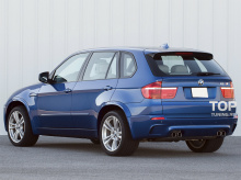 Тюнинг БМВ Х5 (е70) - Задний бампер M-Style.