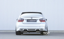 Тюнинг БМВ 3 Е90 (дорестайлинг) - Юбка заднего HMN Competition.