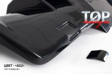 ТЮНИНГ МИТСУБИСИ ЛАНСЕР Х (2007 +) НАКЛАДКА НА ЗАДНИЙ БАМПЕР В СТИЛЕ EVOLUTION X АБС ПЛАСТИК / ОКРАСКА В ЦВЕТ КУЗОВА* (ОПЦИЯ)