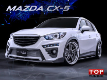 Решетка радиатора без эмблемы - Тюнинг Mazda CX5 - Модель БЕЛТА 
