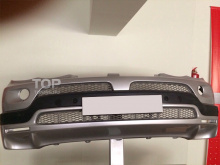 Готовая работа, после покраски. Тюнинг БМВ Х5 Е53 (Рестайлинг) - Передний бампер 4.8is.