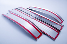 Защитные пластины на пороги в салоне. Мазда 6 (2012-2015). Модель Guardian Atenza.