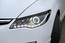 Тюнинг Хонда Сивик 4Д (Седан) - Реснички Sports Line.