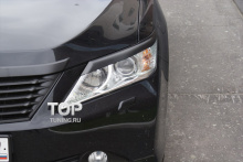 Тюнинг Тойота Камри (V50) - Реснички на переднюю оптику GT-R.