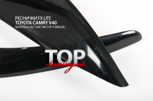 Тюнинг Тойота Камри V40 (Дорестайлинг) - Накладки на переднюю оптику FX Lite.