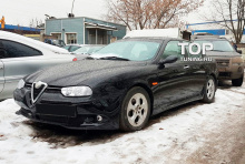 5766 Накладки на пороги Cadamuro GTA на Alfa Romeo 156