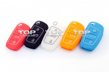 В магазине Top-Tuning силиконовые чехлы для ключей Ауди представлены в нескольких цветовых гаммах