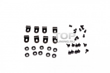 Дефлекторы окон оригинальные для Nissan X-Trail (2008+) темно-дымчатые