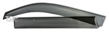 Дефлекторы окон оригинальные для Nissan X-Trail (2008+) темно-дымчатые