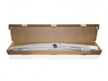 5818 Дефлекторы окон оригинальные тонированные на Mazda 3 BK