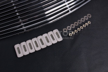 ТЮНИНГ - РЕШЕТКА РАДИАТОРА  + РЕШЕТКА В БАМПЕР ДЛЯ ШЕВРОЛЕ КРУЗ (2009+) Цена за 1 шт. | Нержавеющая сталь | Легкая установка