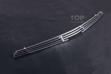 ТЮНИНГ - РЕШЕТКА РАДИАТОРА  + РЕШЕТКА В БАМПЕР ДЛЯ ШЕВРОЛЕ КРУЗ (2009+) Цена за 1 шт. | Нержавеющая сталь | Легкая установка