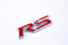 6115 Шильдик эмблема RS 3D 80x24 на Chevrolet
