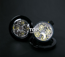 Светодиодные фары 4 LED VINSTAR - Ультра яркие. Диаметр 7 см. 2 модели на выбор. 