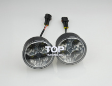 Светодиодные фары 4 LED VINSTAR - Ультра яркие. Диаметр 7 см. 2 модели на выбор. 