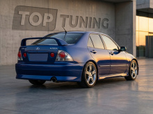 615 Задняя юбка стиль WALD на задний бампер Toyota Altezza is200