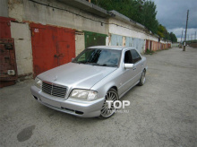 6183 Передний бампер AMG F43 на Mercedes C-Class W202