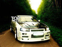 6208 Капот L-Style на Nissan Skyline R34