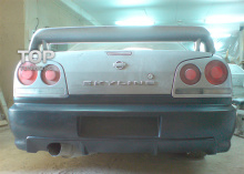 6210 Задний бампер GTR на Nissan Skyline R34