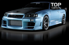 6222 Комплект порогов Do-Luck на Nissan Skyline R34