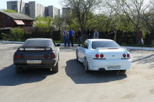 6232 Расширители арок +50мм. на Nissan Skyline R33