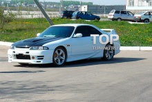 6235 Капот D-MAX на Nissan Skyline R33