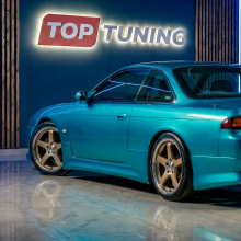 624 Накладки на пороги Origin Aggressive для Nissan Silvia S14