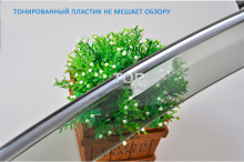 6257 Дефлекторы на окна Chrome на Hyundai Solaris