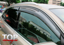 6259 Дефлекторы на окна Well Visors Premium на Audi Q5