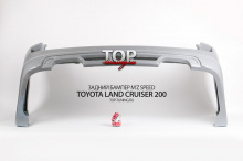 6279 Задний бампер Mz Speed Zeus Luv-Line на Toyota Land Cruiser 200