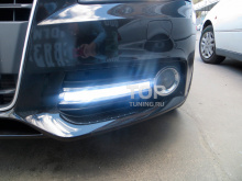 6306 Дневные ходовые огни LED Star на Audi A4 B8