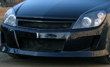 Тюнинг решетка радиатора - Обвес Вольт для Opel Astra H GTC 