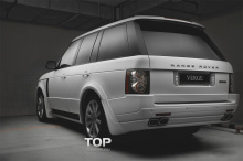 Спойлер крышки багажника - Модель Verge - Тюнинг Range Rover Vogue (3 Поколение, 2-ой рестайлинг 2010, 2012.)