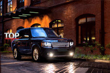 6462 Аэродинамический обвес VERGE Classic на Land Rover Range Rover Vogue 3