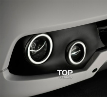 Комплект оптикив передний бампер Verge Classic - Модель HELLA - Тюнинг Range Rover Vogue (3 Поколение, 2-ой рестайлинг 2010, 2012.)