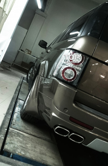 Расширители арок (комплект 14 элементов)  - Модель VERGE Individual- Тюнинг Range Rover Vogue (3 Поколение, 2-ой рестайлинг 2010, 2012.)