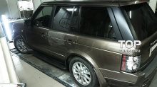 Юбка заднего бампера - Модель VERGE Individual- Тюнинг Range Rover Vogue (3 Поколение, 2-ой рестайлинг 2010, 2012.)