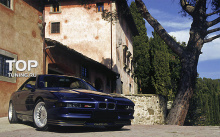 6552 Юбка на передний бампер Alpina на BMW 8 E31