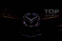 6588 Светодиодная вставка под эмблему LED на Mazda