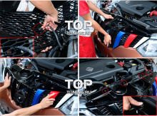 6594 Решетка радиатора TECH Design Imperator на Nissan X-Trail T32