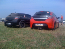 Задний бампер для Opel Astra H GTC обвес PAM