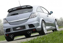 Спойлер на крышу Opel Astra H GTC стиль LMA