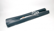 Накладки на пороги - Обвес OPC LINE - Тюнинг Опель Корса Д