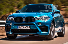 7826 Передний бампер Рестайлинг (F86) на BMW X6 F16