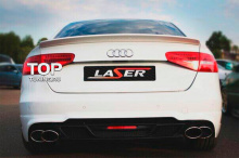 7866 Задний бампер Laser Crossfire на Audi A4 B8