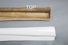 7867 Накладки на пороги Laser Crossfire на Audi A4 B8