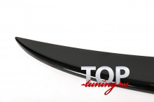 Черный, глянцевый спойлер крышки багажника GT - Тюнинг Киа Оптима (К5, рестайлинг)
